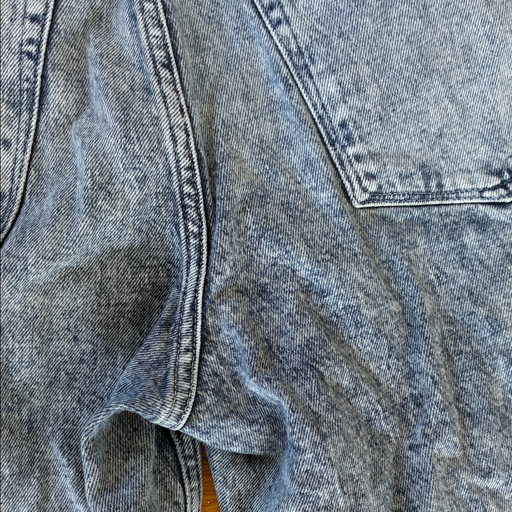 Good American Good 90s High Rise Straight Leg Jeans 8 29 Stretch Relaxed Baggy - Picture 14 of 14